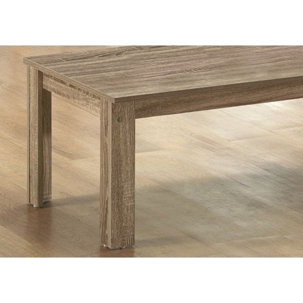 Monarch Specialties Dining Table - 36"X 60" / Espresso / Black Metal - I 7912P