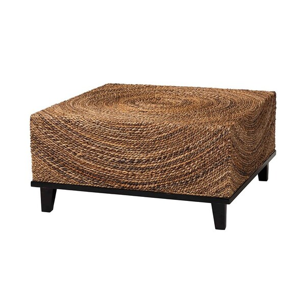 Bali & Pari Verino Bohemian Natural Seagrass Coffee Table - 246-13742-ZORO