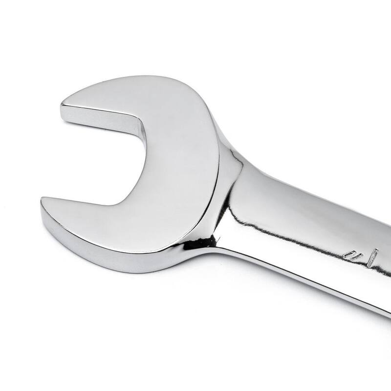 Juego de herramientas de llave de trinquete reversible y combinada de dientes 72 SAE GEARWRENCH con estuche enrollable (7 piezas) - 9567RN