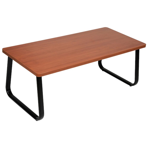 Global Industrial Rectangle Coffee Table, Cherry Top, 43 x 20 - 238412CY