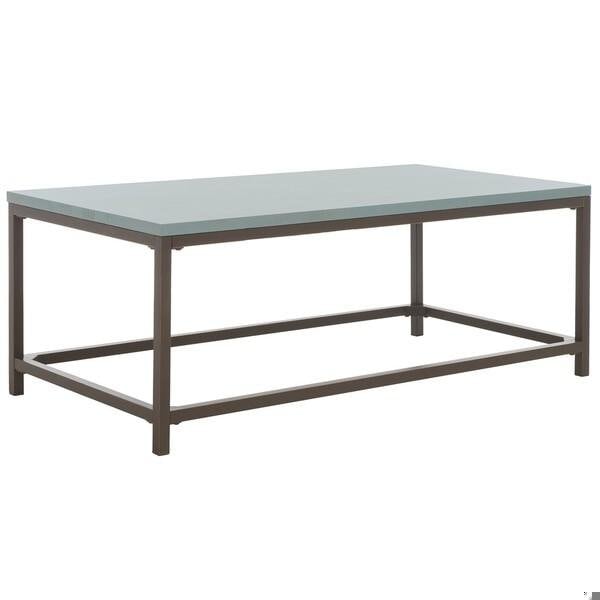 Safavieh Alec Coffee Table- Barn Blue - 17.7 x 24 x 48 in. - AMH6545B