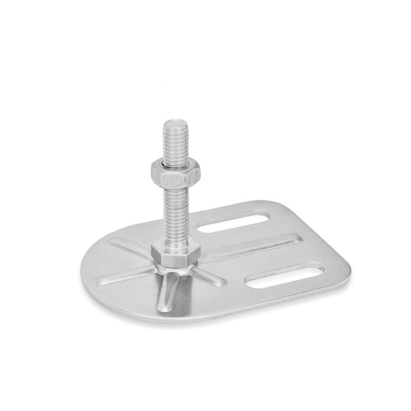 J.W. Winco JW Winco GN43-80-3/8X16-150-G0-SK Leveling Feet - 43-80-3/8X16-150-G0-SK