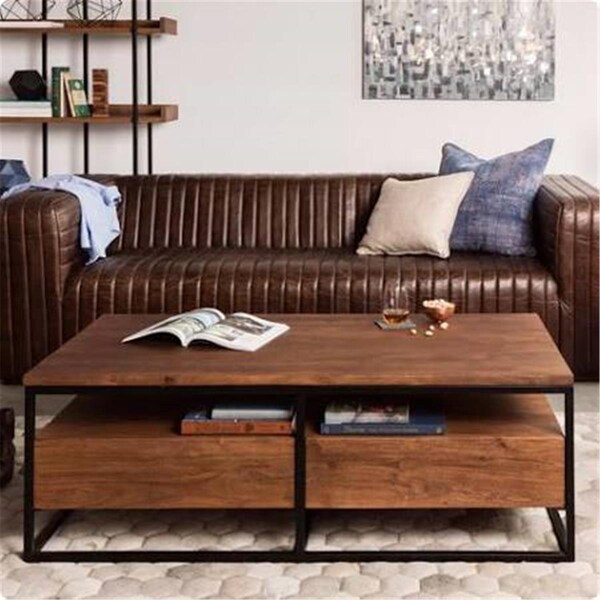 Moes Home Collection Vancouver Coffee Table - 17 x 52 x 26 in. - LX-1024-03