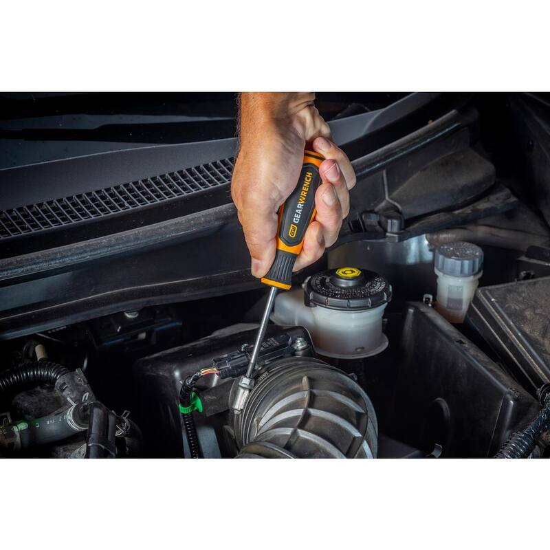 Juego de destornilladores con mango de triple lóbulo de material dual Phillips/Slotted/Torx de GEARWRENCH (22 piezas) - 86537