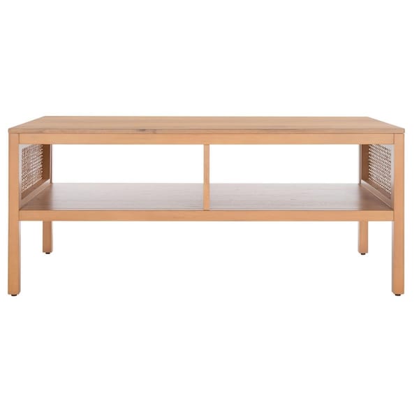 Safavieh 42 x 22 x 18 in. Miya Coffee Table - Natural - COF5002A
