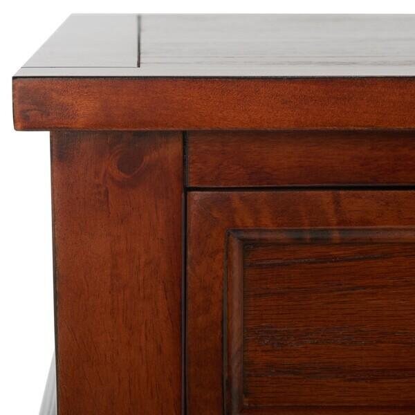 Safavieh 19.3 x 54 x 23.6 in. Manelin Coffee Table with Storage Drawers, Sepia - AMH6642A