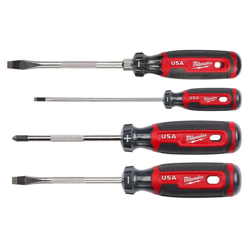 Juego de destornilladores Milwaukee con mango acolchonado con mochila Ultimate Jobsite de 15 pulgadas y kit de pinzas (8 piezas) - MT200-4-48-22-8201-48-22-6331.