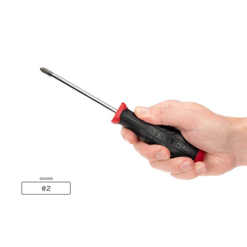 Set de destornilladores de alto torque TEKTON, 8 piezas (#0-#3, 1/8-5/16 in.) - DRV43016