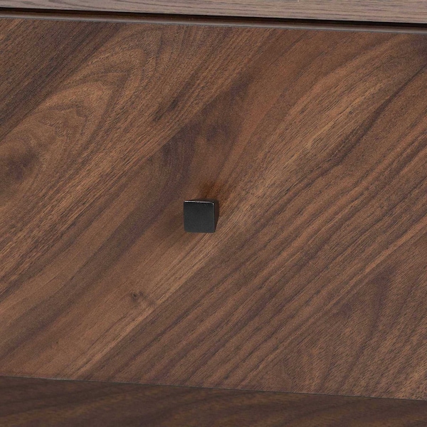 Baxton Studio Hartman Mid-Century Walnut Brown Finished Wood Coffee Table - 193-11716-ZORO