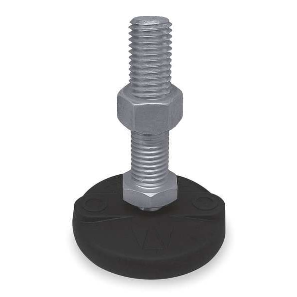 S & W Manufacturing Level Mount, Swivel Stud, 3/4-10, 5in Base - BSNYLD510-EL
