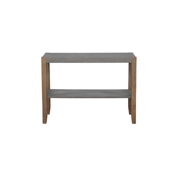 Alaterre Furniture 40 X 15 X 29, MDF Top, Concrete Gray - ANNP1471