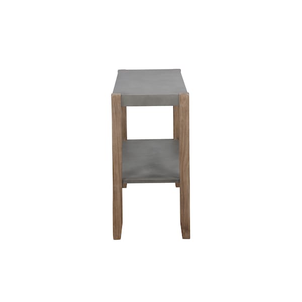 Alaterre Furniture 40 X 15 X 29, MDF Top, Concrete Gray - ANNP1471