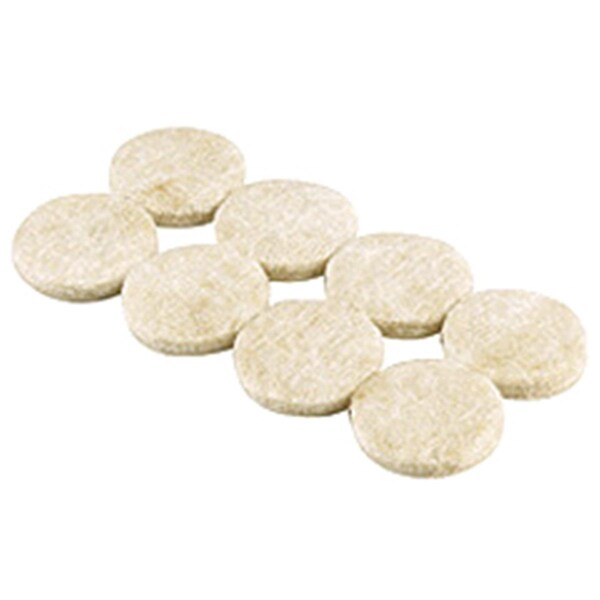 Templeton 20 Count .75 in. Beige Heavy Duty Felt Gard Felt Pads - Beige - 3/4in. - TE3543813