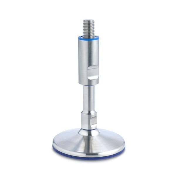 J.W. Winco GN20-80-M16-175-A Hygienic Leveling Feet - 20-80-M16-175-A