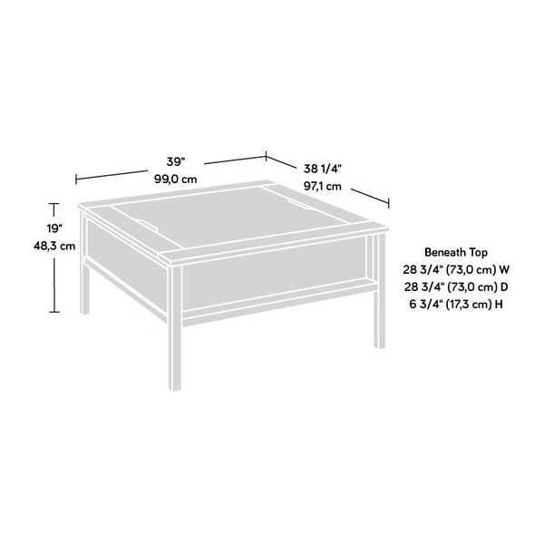 Sauder Cottage Road Gaming Coffee Table Gw - 433850