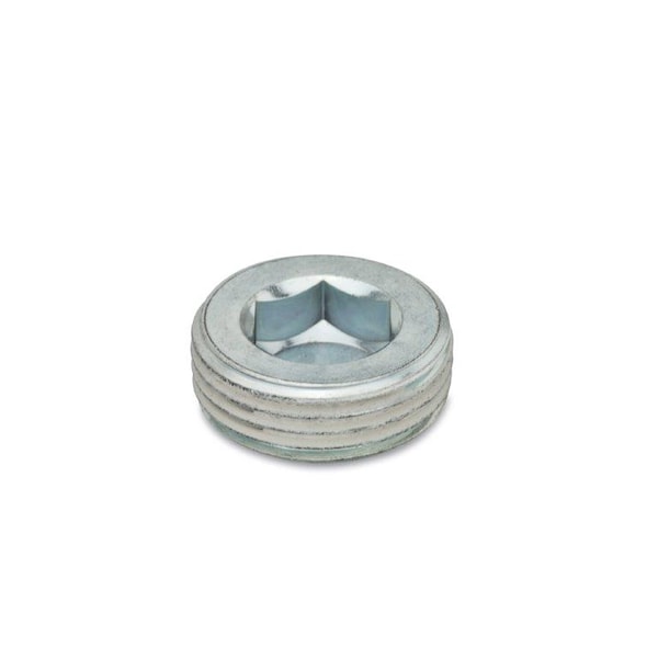 J.W. Winco DIN906-ST-M14X1.5-GPC Threaded Plugs, Tapered Thread - 906-ST-M14X1.5-GPC