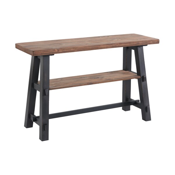 Alaterre Furniture 48 X 16 X 30, Pine Top, Stain/Nitrocellulose Lacquer - ANAD10RNB