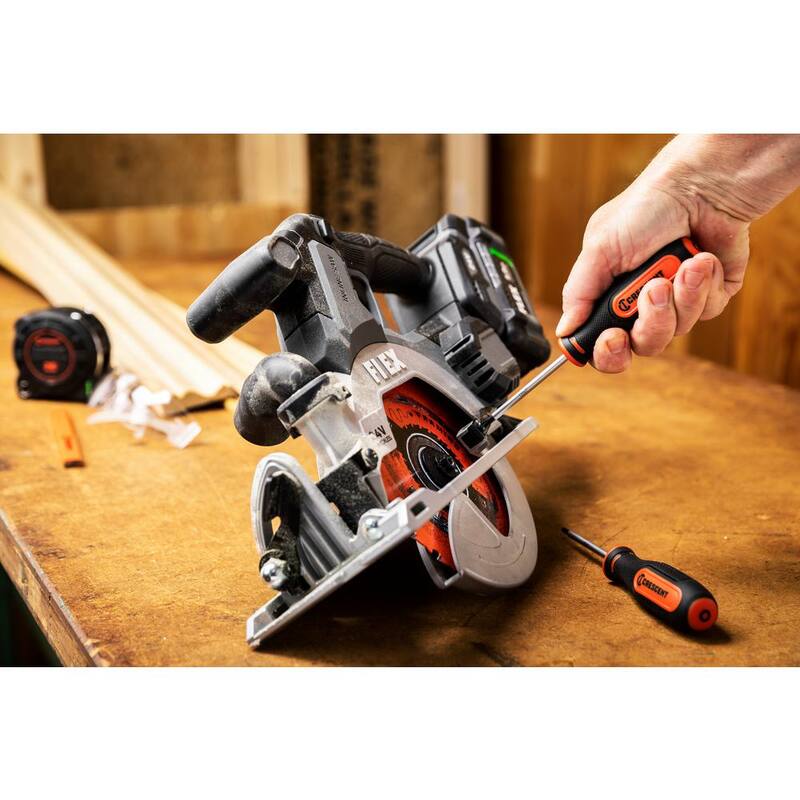 Set de destornilladores Phillips, Ranurados y Torx de Crescent con mangos de tres lóbulos de material dual (20 piezas) - CSDS20PCSET