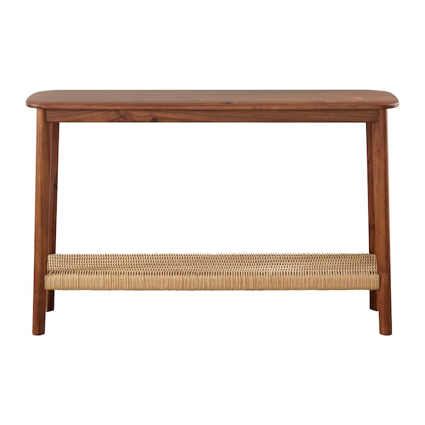 Alaterre Furniture Calais Coffee Table, Warm Chestnut - ANCA1170