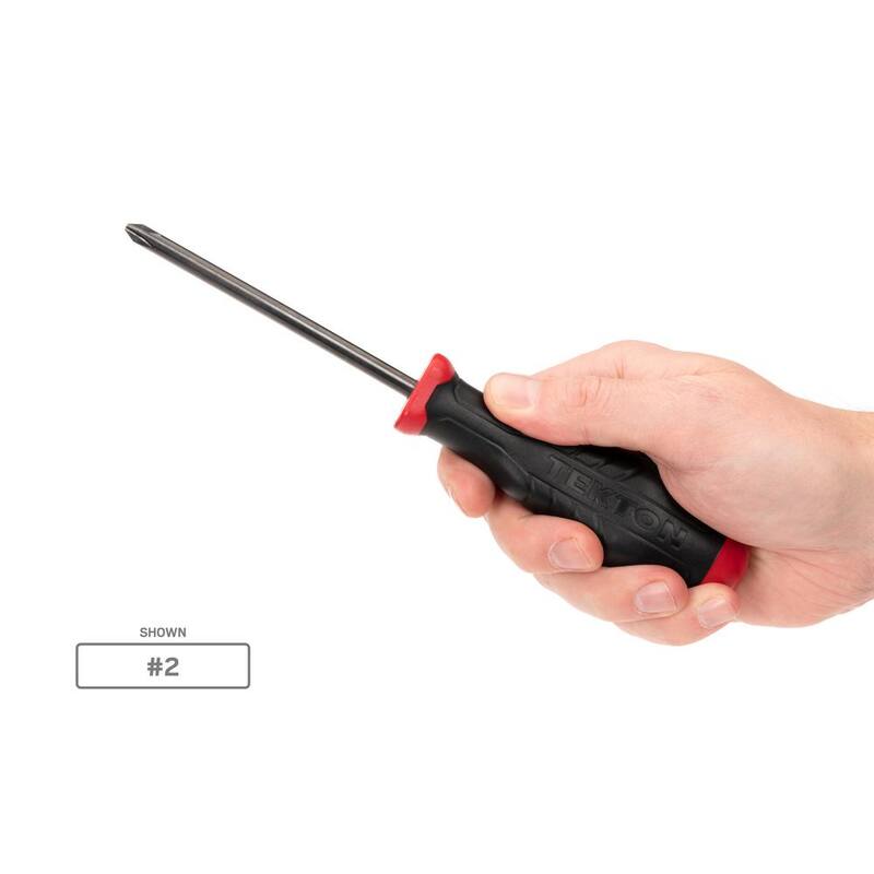 Juego de destornilladores de alta torsión con hoja de óxido negro TEKTON, 22 piezas (#0-#3,1/8-5/16 in., T10-30) - DRV41236