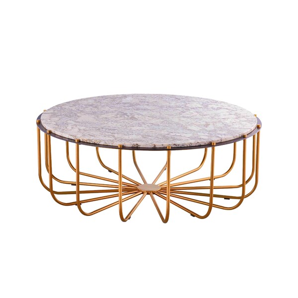 Elk Signature Demille Coffee Table - Satin Brass - H0805-11453