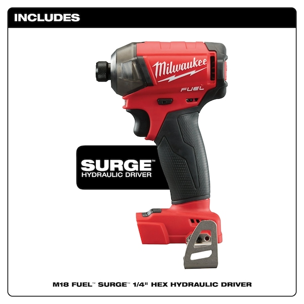 Milwaukee Tool M18 FUEL SURGE 1/4" Hex Hydraulic Driver - 2760-20