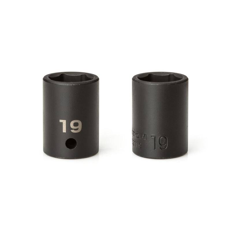 Juego de 31 piezas de dados de impacto de 6 puntos de 1/2 pulgadas de TEKTON (8 mm - 38 mm) - SID92327
