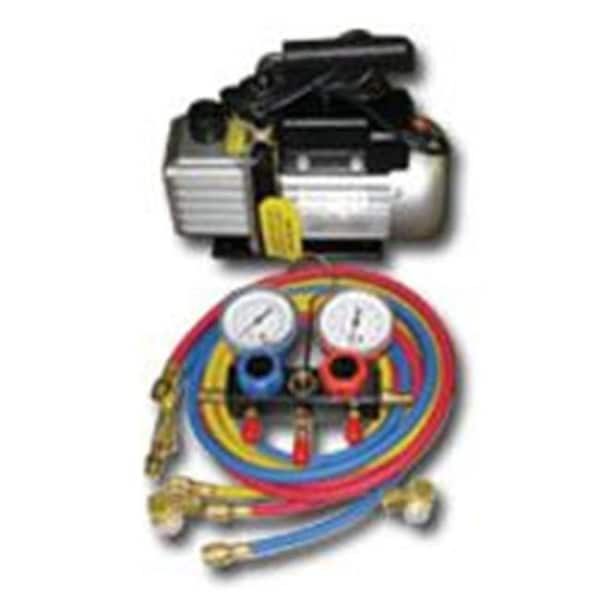 Fjc FJC FJCKIT6 Vacuum Pump and Manifold Gauge Set - FJCKIT6
