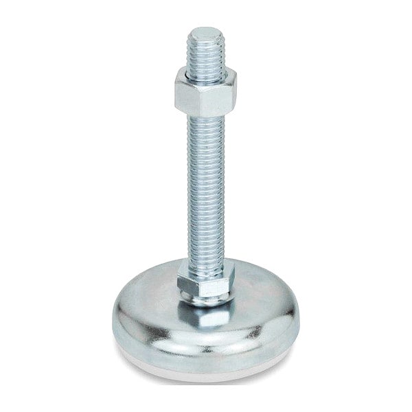 J.W. Winco Male-End Leveling Mount, 3.97 in H - 30-80-1/2X13-75-A2-SK