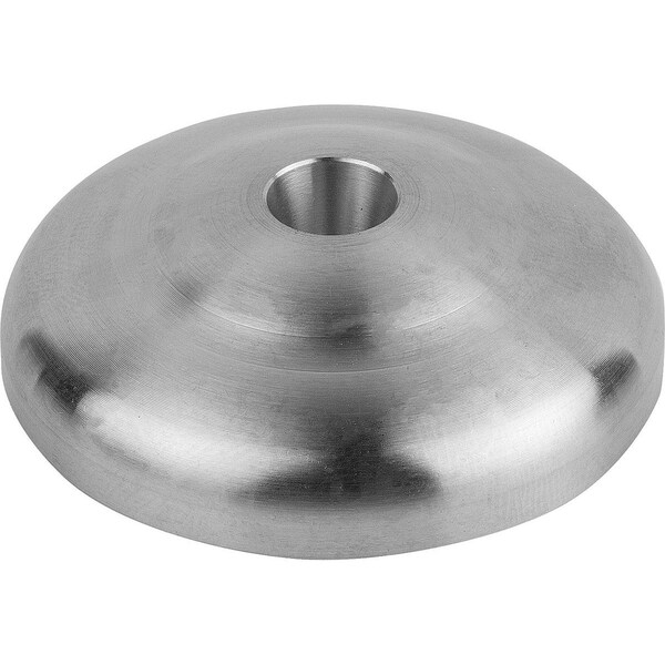 Kipp Plate Eco, Form:A Stainless Steel, D=40 - K0428.10402