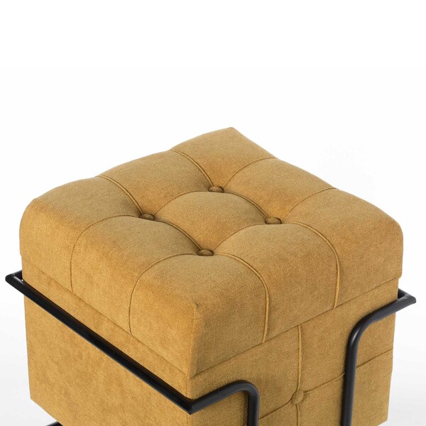 Fabulaxe 17.5 W, 19 H, Fabric, Yellow - QI003941.YL
