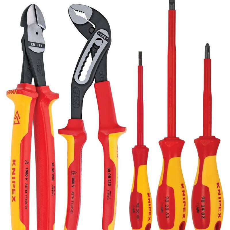Juego de alicates y destornilladores automotrices KNIPEX (5 piezas) - 9K 98 98 20 US