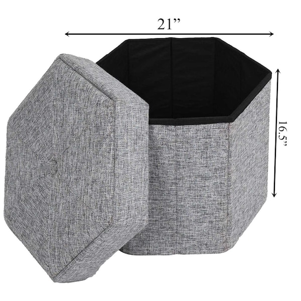 Vintiquewise 21 W, 16.5 H, MDF Wood, Gray - QI004428-M