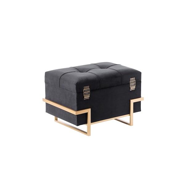 Fabulaxe 20 W, 14 H, Velvet, Black - QI003939.BK