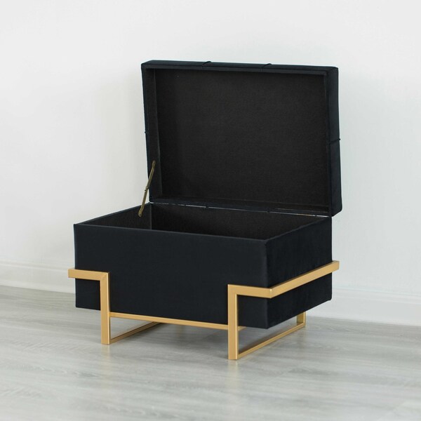 Fabulaxe 20 W, 14 H, Velvet, Black - QI003939.BK