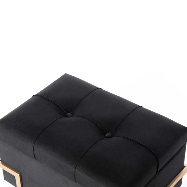 Fabulaxe 20 W, 14 H, Velvet, Black - QI003939.BK