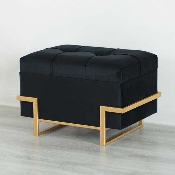 Fabulaxe 20 W, 14 H, Velvet, Black - QI003939.BK