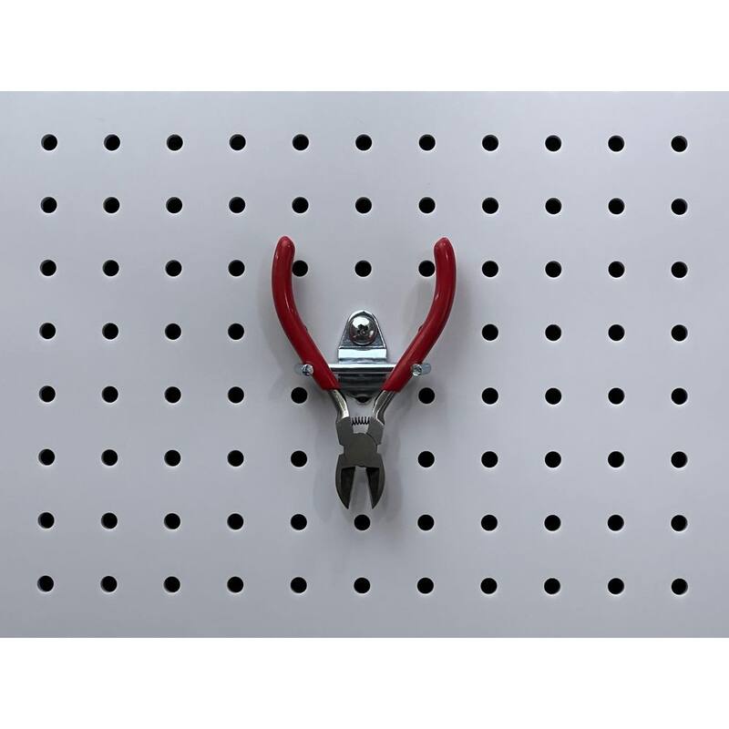 Soporte para pinzas de acero galvanizado de 3/4 in. de Triton Products de 3/16 in. de diámetro (paquete de 10) - 72100