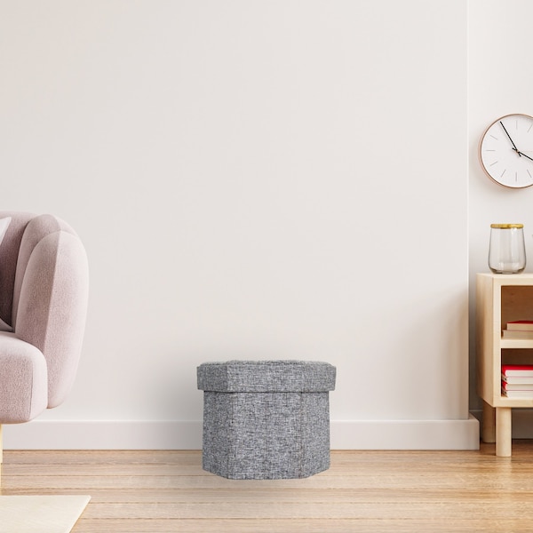 Vintiquewise 17 W, 13 H, MDF Wood, Gray - QI004428-S