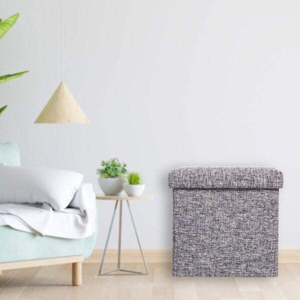 Vintiquewise 15 W, 15 H, MDF Wood, Gray - QI004429-M
