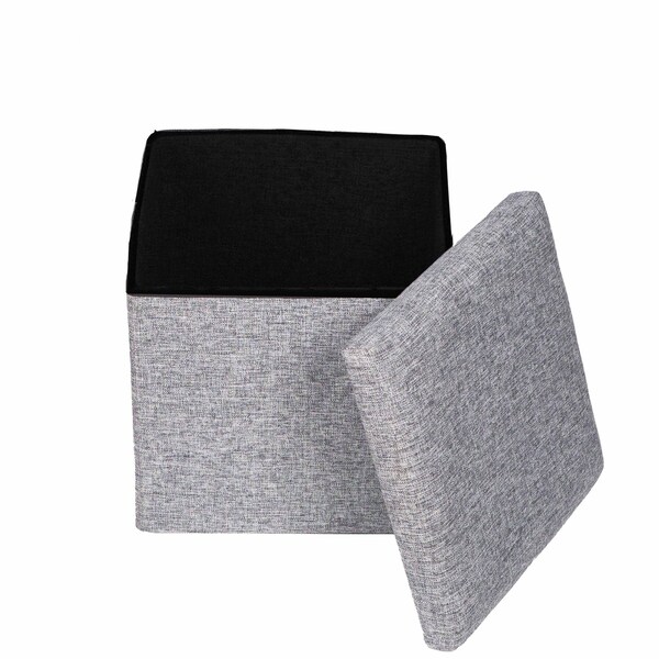 Vintiquewise 15 W, 15 H, MDF Wood, Gray - QI004429-M