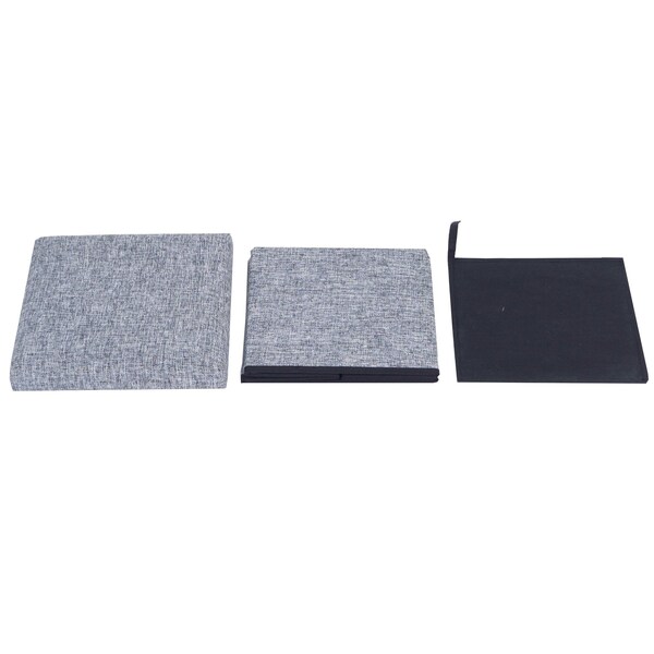 Vintiquewise 15 W, 15 H, MDF Wood, Gray - QI004429-M