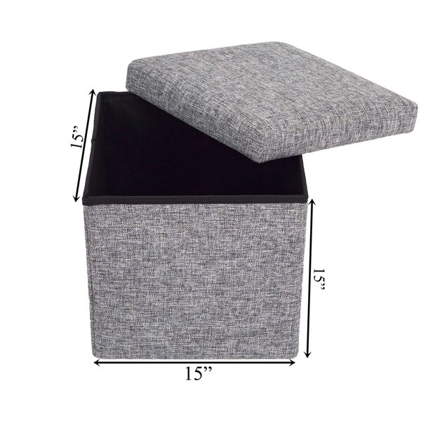 Vintiquewise 15 W, 15 H, MDF Wood, Gray - QI004429-M
