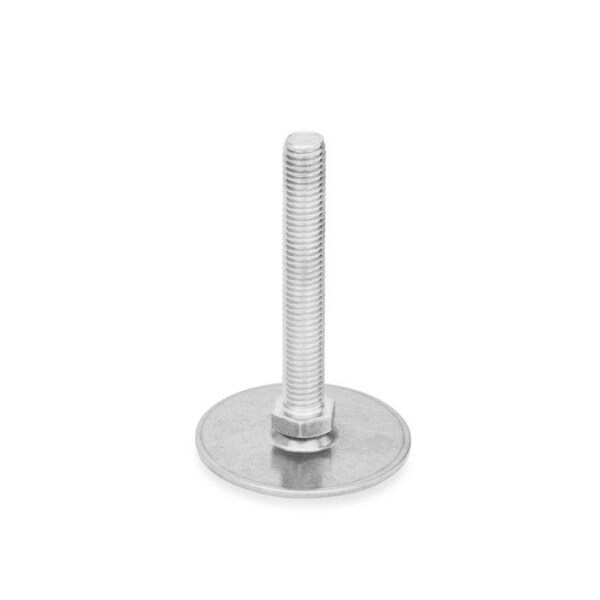 J.W. Winco GN41-40-3/8X16-100-D0-S Leveling Feet - 41-40-3/8X16-100-D0-S