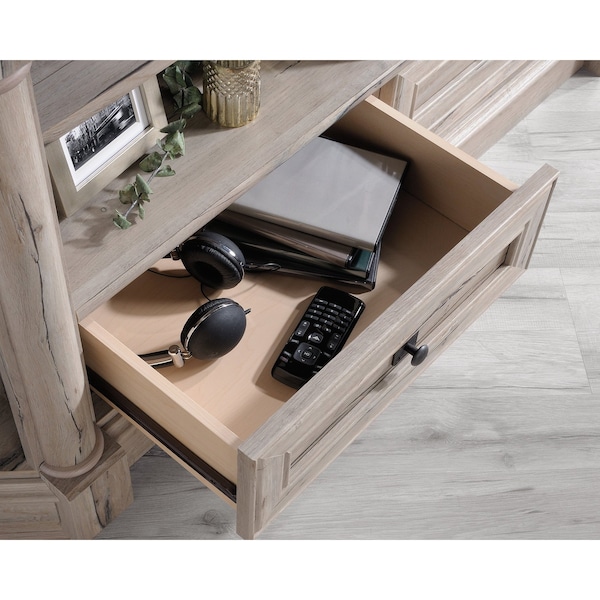 Sauder Palladia Corner Enter Cred Spo A2 , Accommodates up to a 60 in. TV weighing 95 lbs - 424815