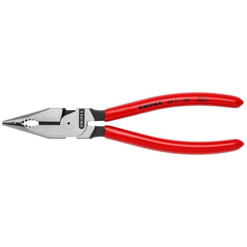 KNIPEX Regalo de Navidad 3 Piezas Set de Pinzas para Electricistas de 7.25 pulgadas con Cuchillo Snap CutiX Gratis - 9K 00 80 169 US
