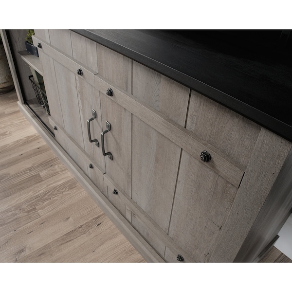 Sauder Entertainment Credenza Mo , Accommodates up to a 70 in. TV weighing 95 lbs - 429347