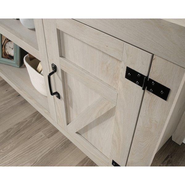 Sauder Entertainment Credenza Chc , Accommodates up to a 70 in. TV weighing 95 lbs - 429575