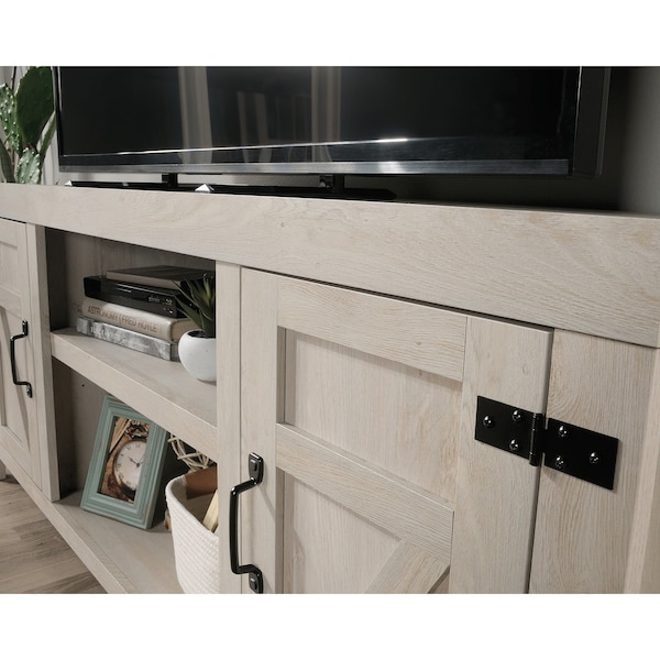 Sauder Entertainment Credenza Chc , Accommodates up to a 70 in. TV weighing 95 lbs - 429575