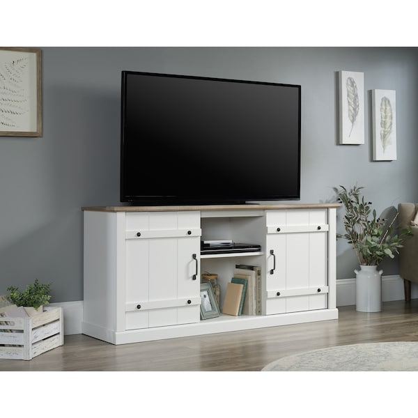 Sauder Entertainment  Credenza Sw , Accommodates up to a 70 in. TV weighing 95 lbs - 427551